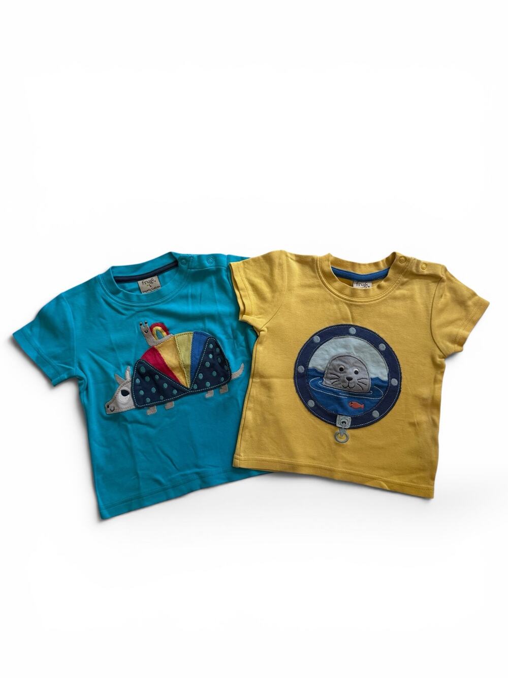 Frugi organic appliqué tees